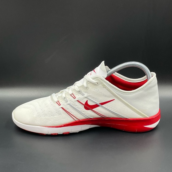 COPY - Nike Free TR 6 White/Gym Red Cross Training Shoes Women’s Sz 9 - Picture 6 of 10